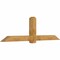 Ekena Millwork Eugene Rough Sawn Timber Gable Bracket, Western Red Cedar, 96"W x 28"H x 6"D x 6"F, 7/12 Pitch GBW096X28X0606EUG00RWR - alternate 5
